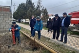 Проверка гидрантов на территории города
