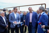 ГЛАВА РД ОСМОТРЕЛ УЧАСТОК В ГОРОДЕ ДАГЕСТАНСКИЕ ОГНИ