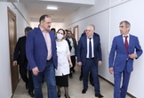 СЕРГЕЙ МЕЛИКОВ ПРОИЗВЕЛ ОСМОТР НОВОЙ ПОЛИКЛИНИКИ